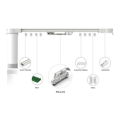 Aukabúnaður fyrir gluggatjöld